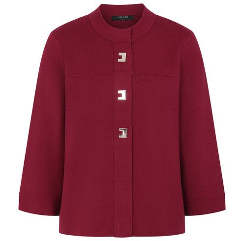 Emreco Cropped Plain Coatigan – 100802EW